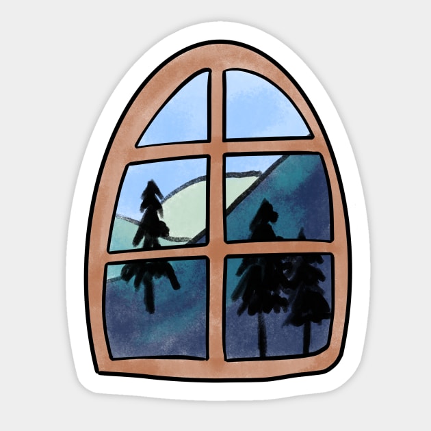 Window / Light, Dreams & Love Sticker by nathalieaynie